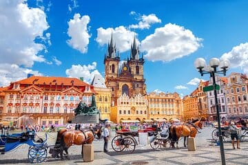 Prague to Krakow Car/Van (1–7 pax) via Kutná Hora, Brno & Olomouc