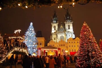 Prague Castle and Charles and Malastrana Bridge